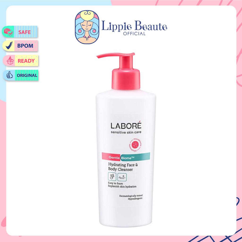 Jual LABORE - Gentle Biome Hydrating Face & Body Cleanser 250 ml ...