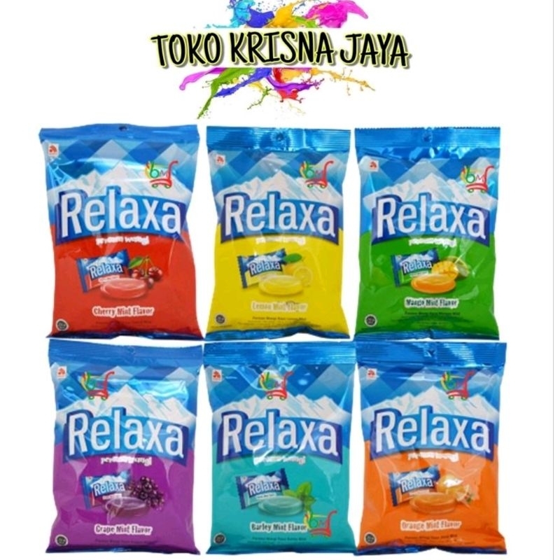 Jual PERMEN RELAXA BARLEY | LEMON | ORANGE | GRAPE | CHERRY | MANGO ...