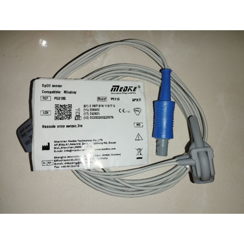 Jual SPO2 Sensor Mindray Mec1000 Neonate Merk Medke | Shopee Indonesia