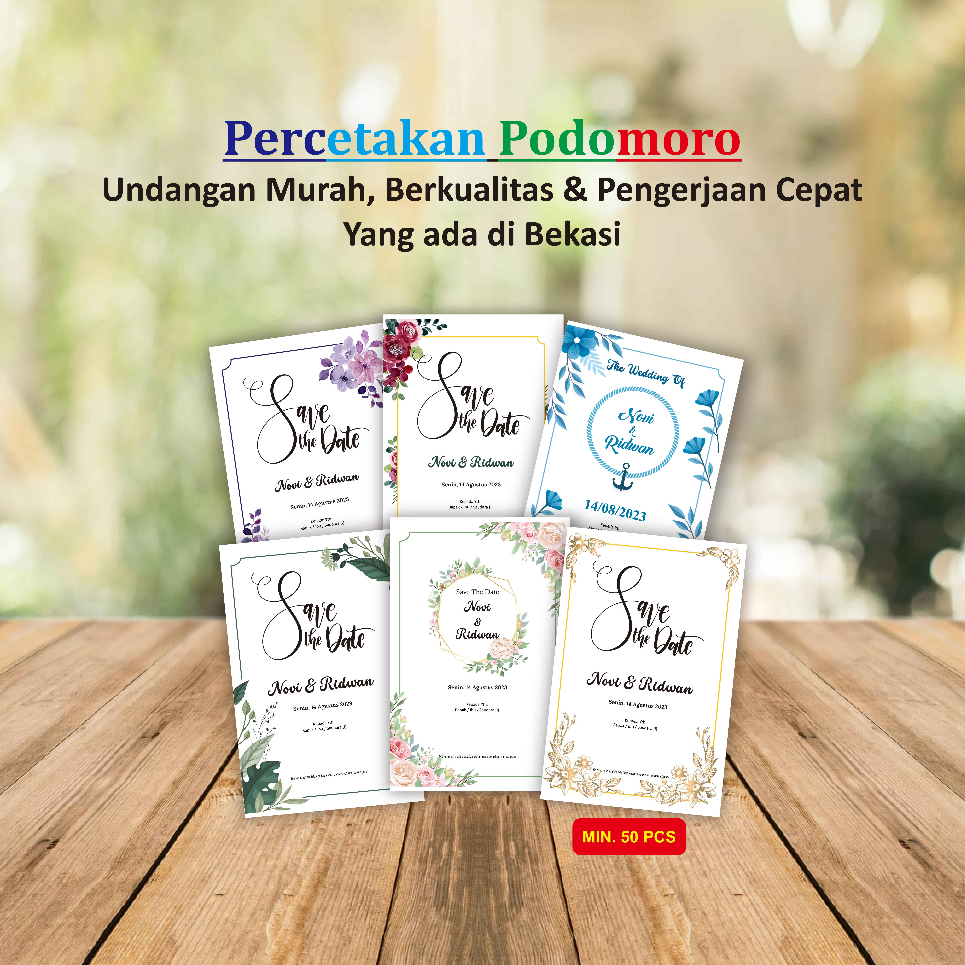 Jual Undangan Pernikahan - Undangan Tasyakuran - Undangan Ngunduh Mantu