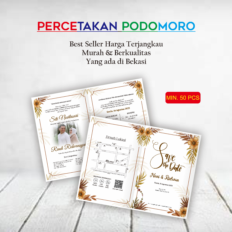 Jual Undangan Pernikahan - Undangan Tasyakuran - Undangan Ngunduh Mantu