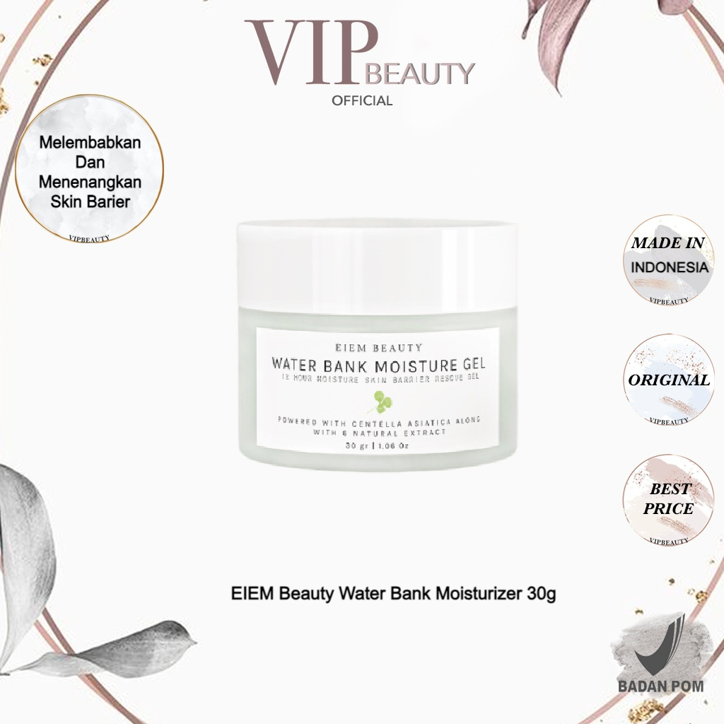 Jual EIEM Beauty Water Bank Moisturizer 30g Shopee Indonesia