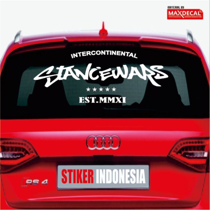 Jual sticker kaca mobil sticker kaca belakang mobil | Shopee Indonesia