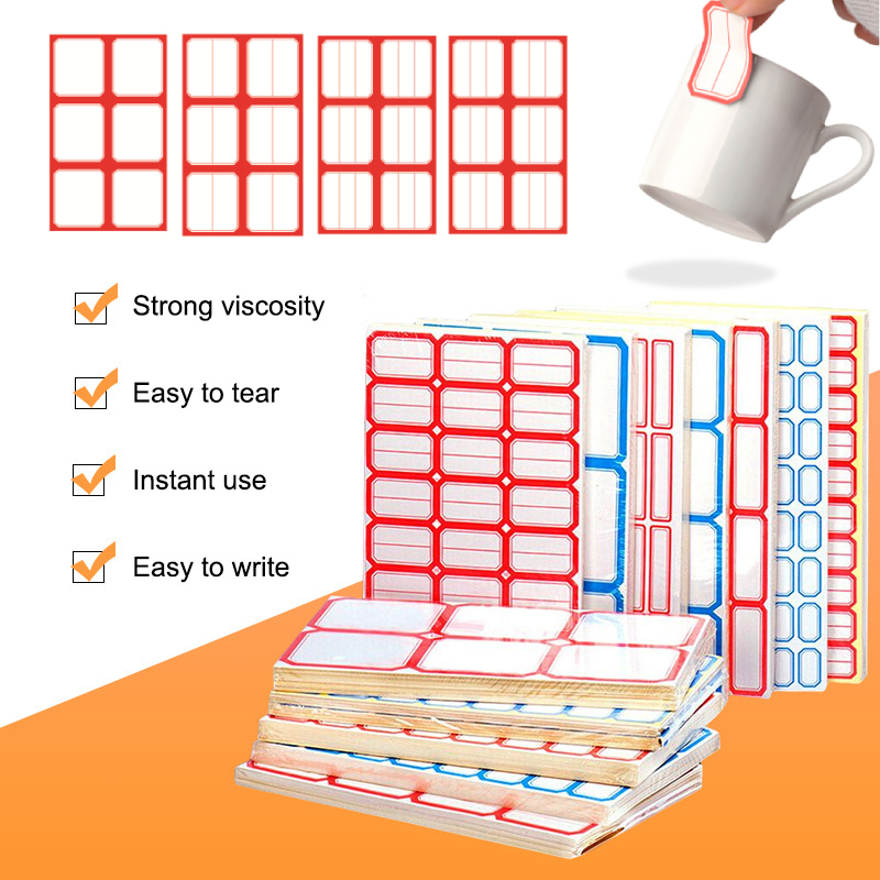 Jual Tulisan tangan Blank Selfadhesive Price Tag Sticker Commodity