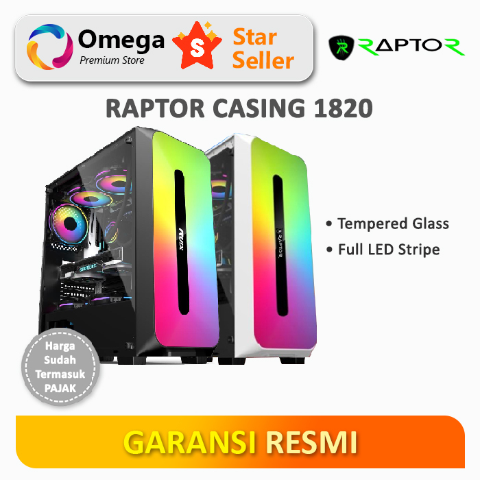 Jual Casing Gaming Power Up Raptor 1820 | Shopee Indonesia