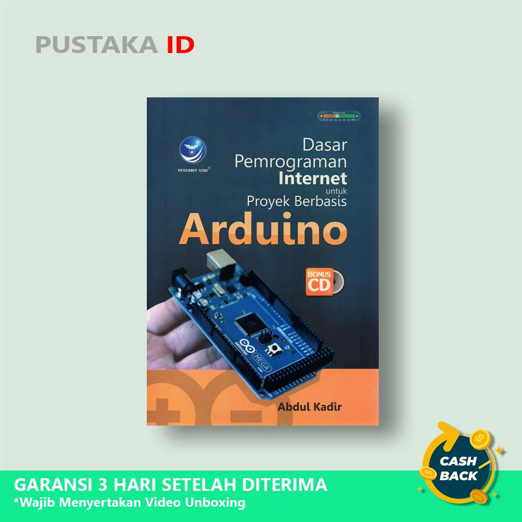 Jual Buku Dasar Pemrograman Internet Untuk Proyek Berbasis Arduino + CD ...