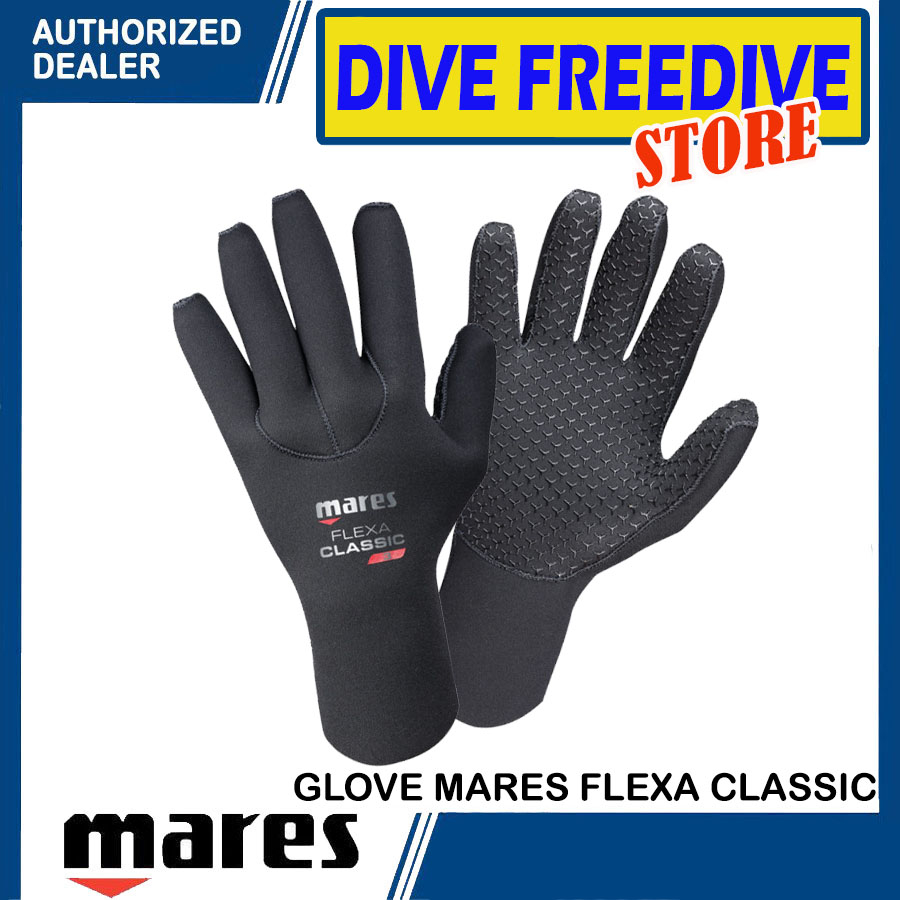 Jual Glove Diving Mares Flexa Classic 3mm Neoprene Sarung Tangan Scuba