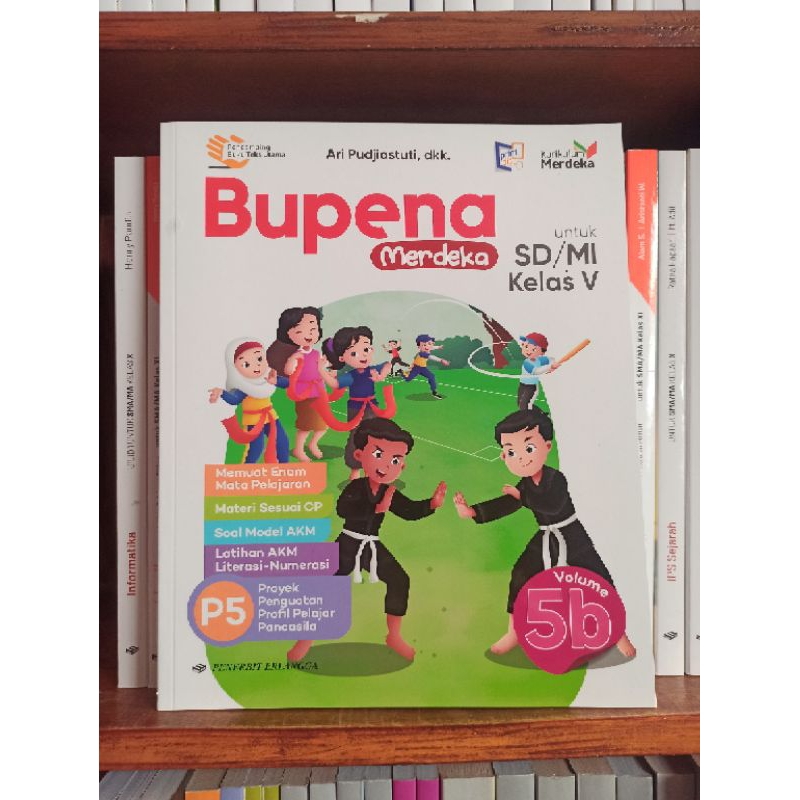 Jual BUKU BUPENA MERDEKA KELAS 5 SD JILID 5B ERLANGGA KURIKULUM MERDEKA ...