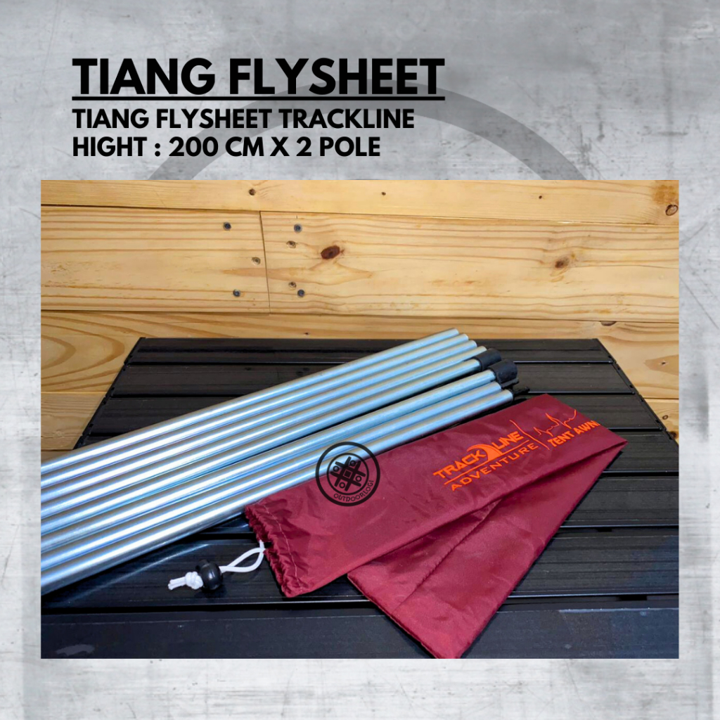 Jual Tiang Flysheet Pcs Tiang Tenda Tiang Flysheet Trackline Tiang Flysheet Steel Cm X