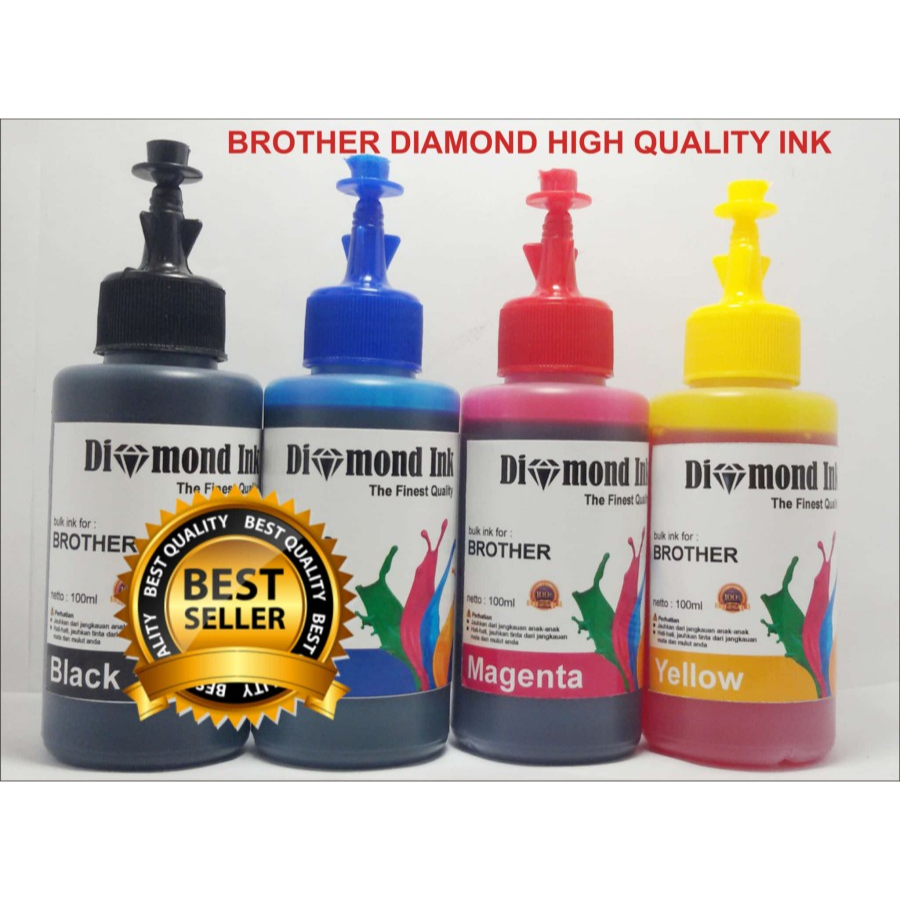 Jual Tinta brother T300 T500 T700 J100 J200 J105 GRADE A | Shopee Indonesia