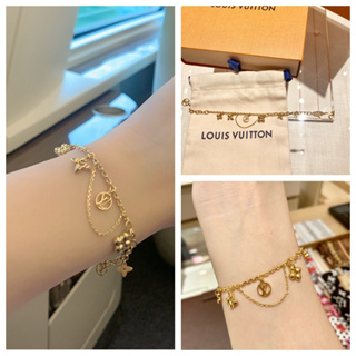 aksesoris perhiasan Louis Vuitton Essential V Monogram Bracelet Jewellery