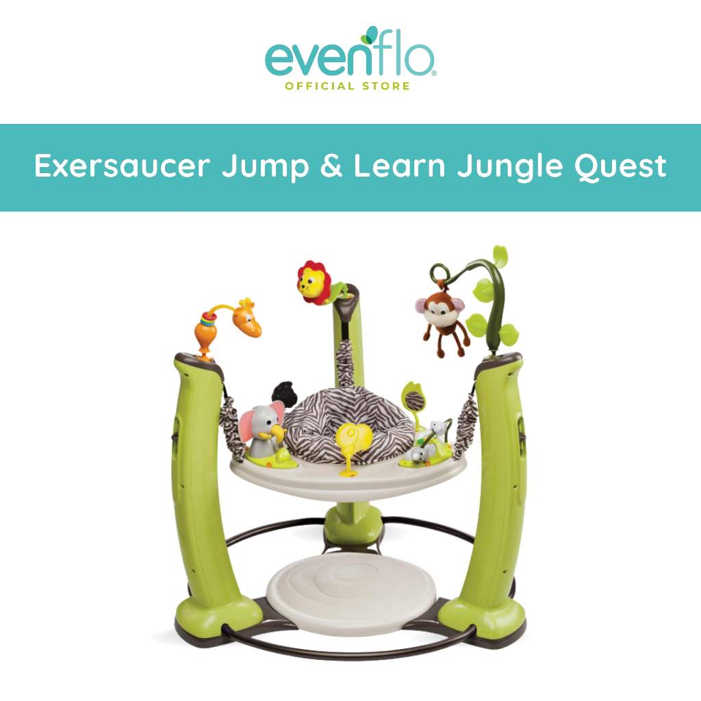 Jual Sewa Baby Exersaucer Evenflo Jungle Quest Green - 4 Minggu - Kota  Tangerang Selatan - Sewa Mainan Anak Bintaro