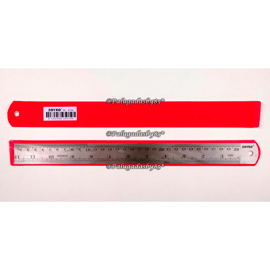 Jual (1 Biji) Penggaris Besi JOYKO RL-ST15 RL-ST20 RL-ST30 Stainless ...