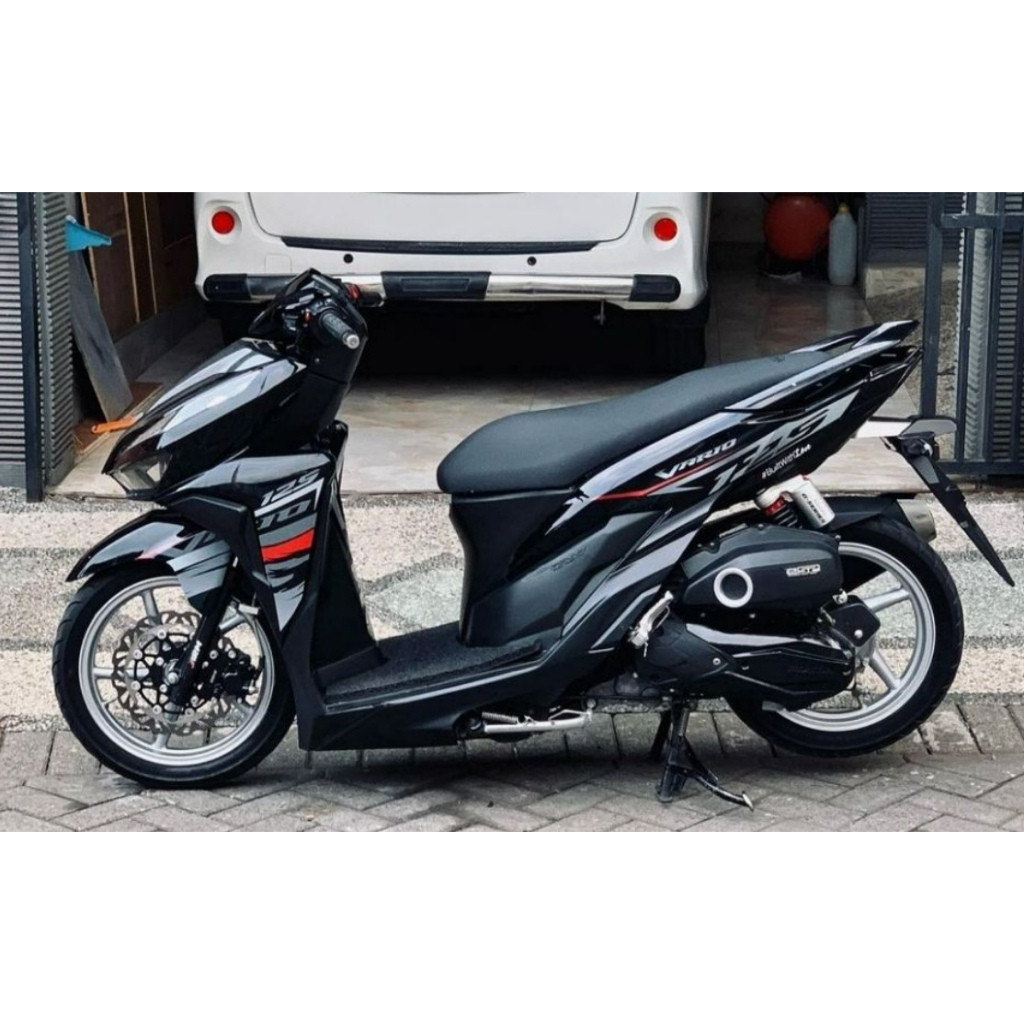 Jual STRIPING TRANSPARAN CUSTOM VARIO NEW 125/150 2018-2021 DESIGN VND