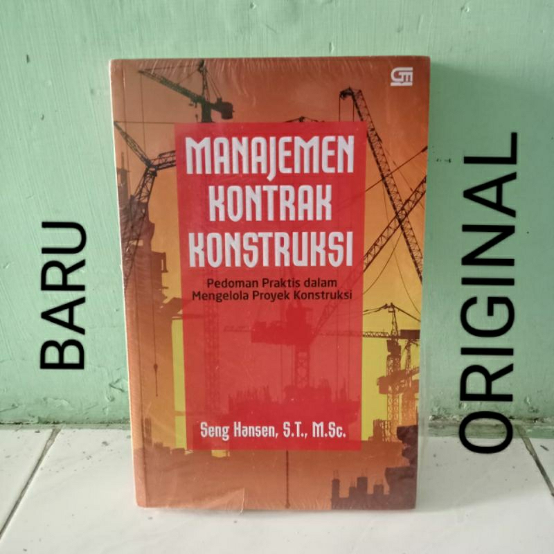 Jual Buku Manajemen Kontrak Konstruksi Pedoman Praktis Dalam Mengelola ...