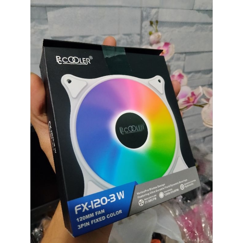 Jual Fan RGB MERK COLLER Tebal Berat untuk Komputer Ada pin Power Molek ...