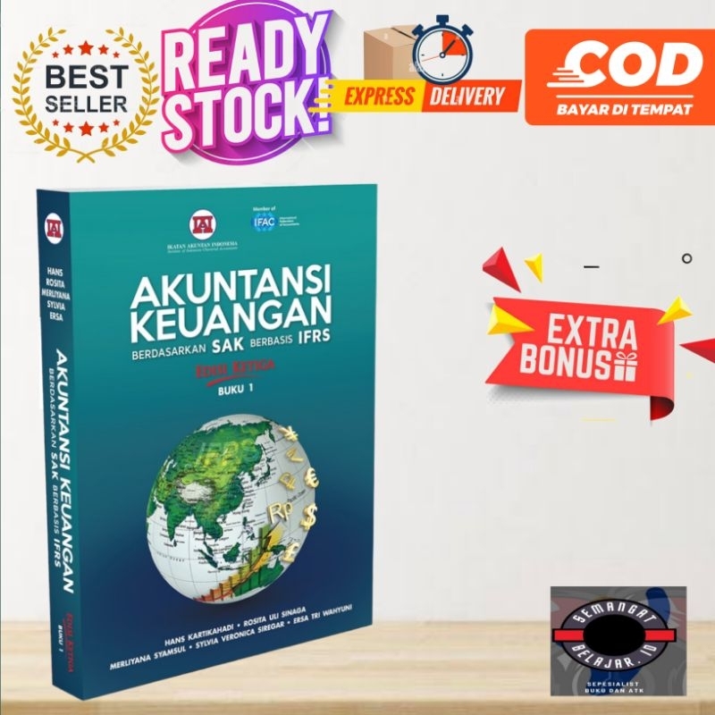 Jual Buku Akuntansi Keuangan Berdasarkan SAK Berbasis IFRS (Buku 1 ...