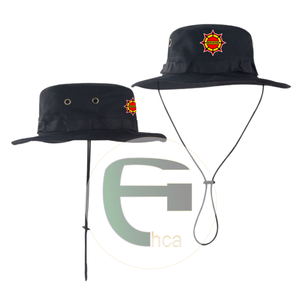 Jual Topi Rimba Bucket Hat BRIMOB | Shopee Indonesia