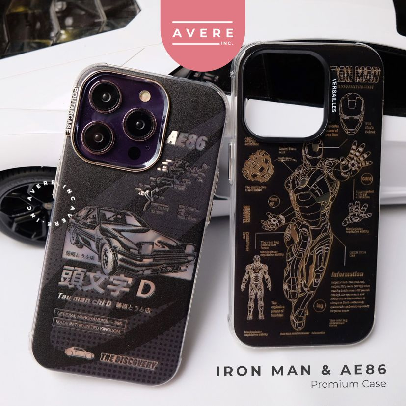 Jual NEW!! CASE PRE,MIUM AE86 SILVER IRONMAN GOLD IPH 11 12/12PRO ...