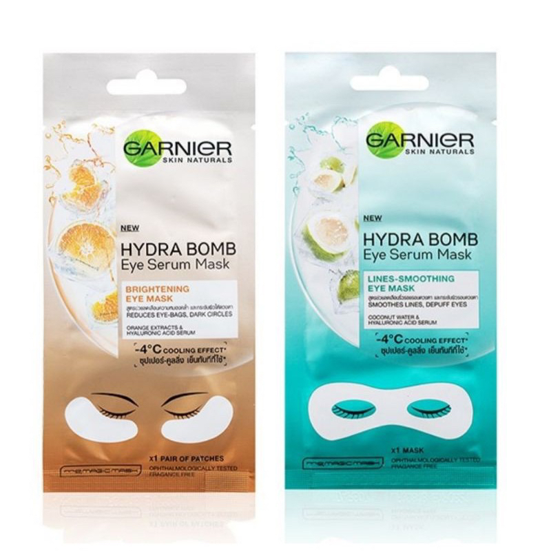 Jual Garnier Hydra Bomb Eye Serum Mask Skin Care (Masker Mata) Shopee Indonesia