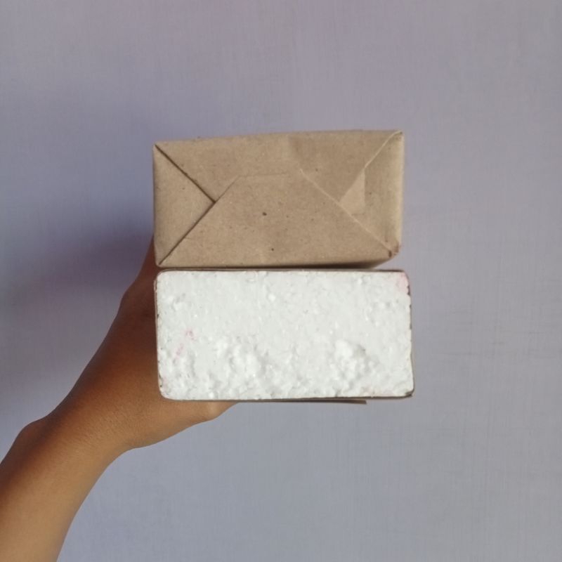 Jual Busa Styrofoam Kering Gagang Buket 20×10×5 Bunga Snack Sterofoam ...