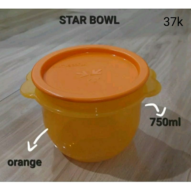 Jual Tupperware star bowl 750ml | Shopee Indonesia