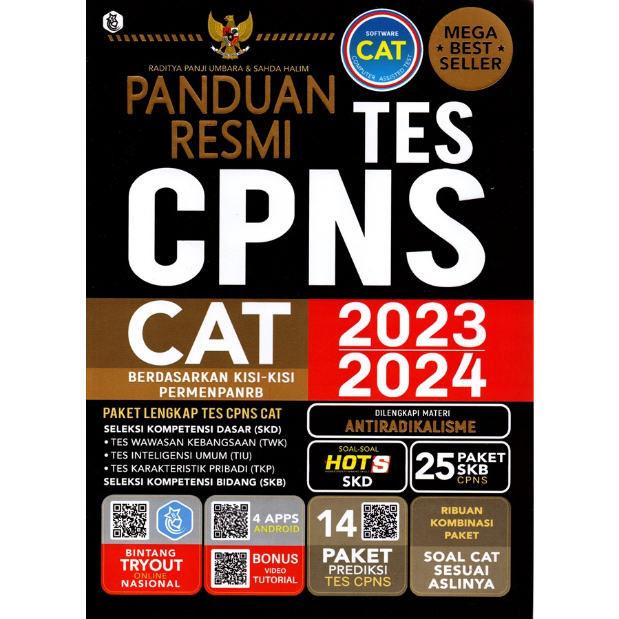 Jual Panduan Resmi Tes CPNS CAT 2023/2024 Shopee Indonesia
