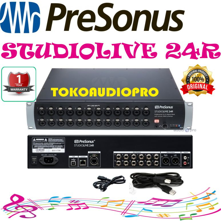 Jual PreSonus StudioLive 24R RackMount Digital Mixer | Shopee Indonesia