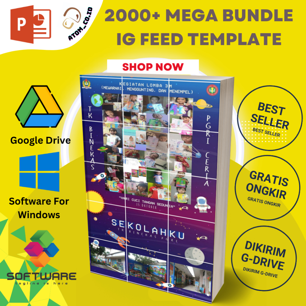 Jual 2000+ IG Feed Design Template Template IG Keren Tinggal Edit Sesuai Kebutuhan Shopee