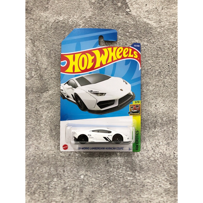 Jual Hot Wheels LB-Works Lamborghini Huracan Coupe Putih (HW Exotics ...