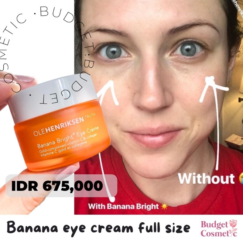 Jual OLE HENRIKSEN BANANA BRIGHT EYE CREME Shopee Indonesia