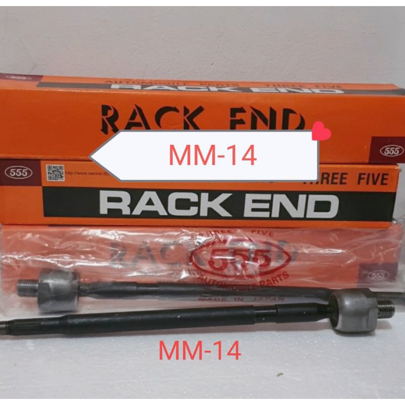 Jual RACK END LONG TIE ROD APV POWER STEERING 555 JAPAN ORI HARGA 1PCS