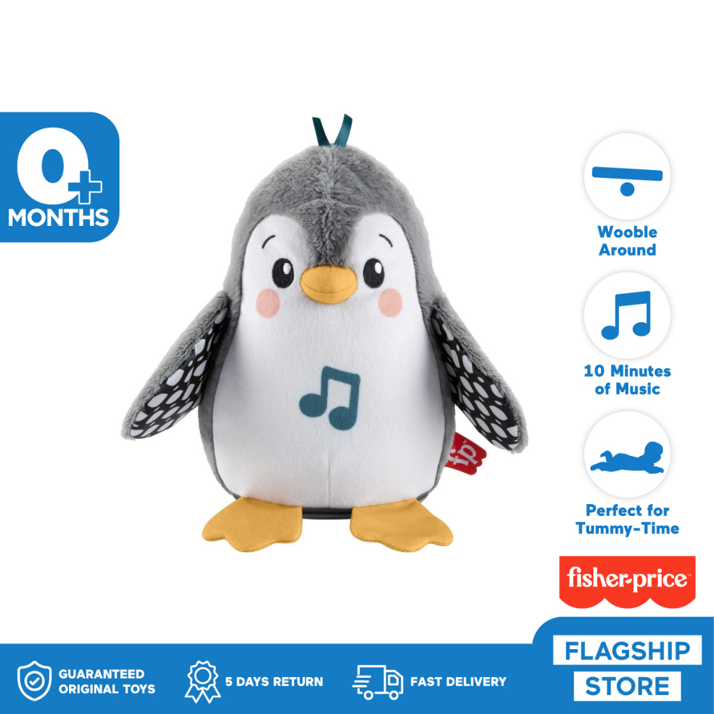 Jual Fisher-Price Flap & Wobble Penguin - Mainan Edukasi Anak Balita