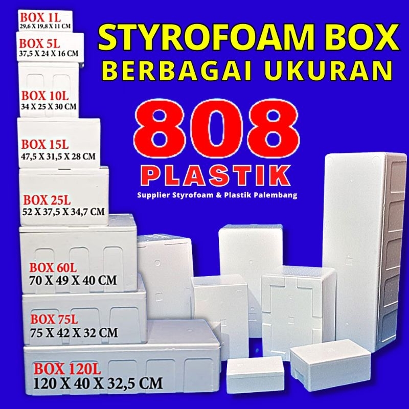 Jual Styrofoam Box / Kotak Sterofoam / Box Es Kotak Sterofom / Foam