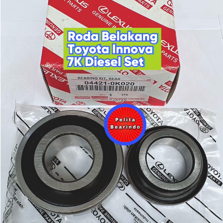 Jual Bearing Roda Belakang Toyota Innova 7K Diesel Set | Shopee Indonesia