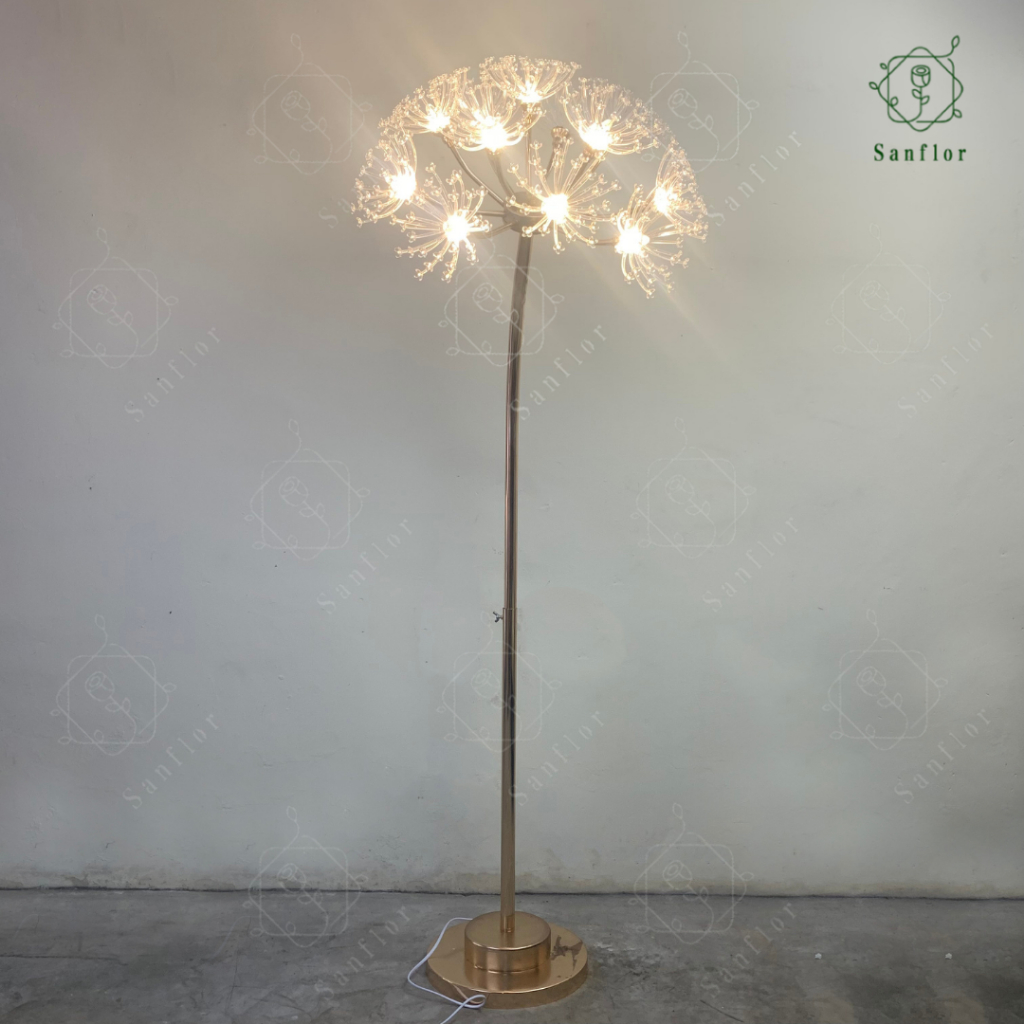 Jual DANDELION STANDING LAMP/ PROPERTY WEDDING/ LAMPU HIAS/ DEKORASI