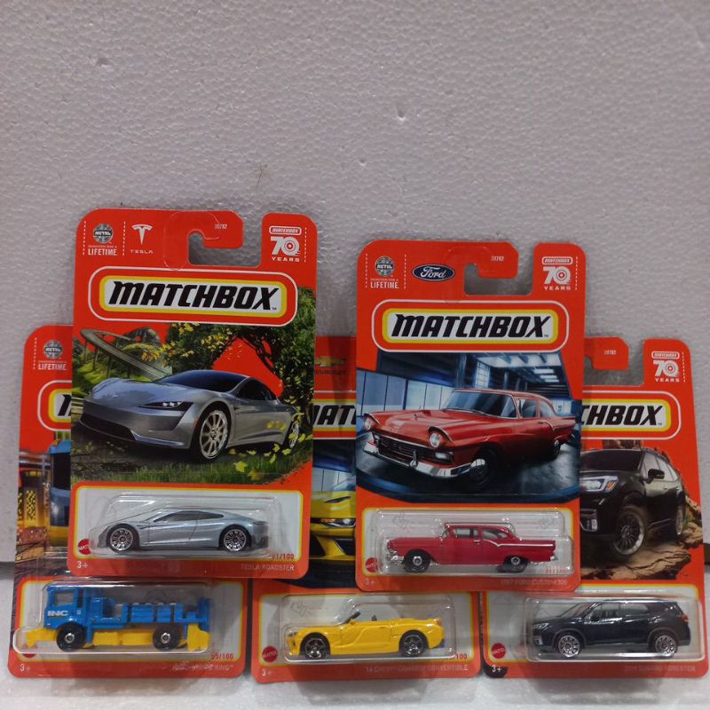 Jual Matcbox Basic Assortment Mobil Diecast Machbox bebas pilih/TESLA ...
