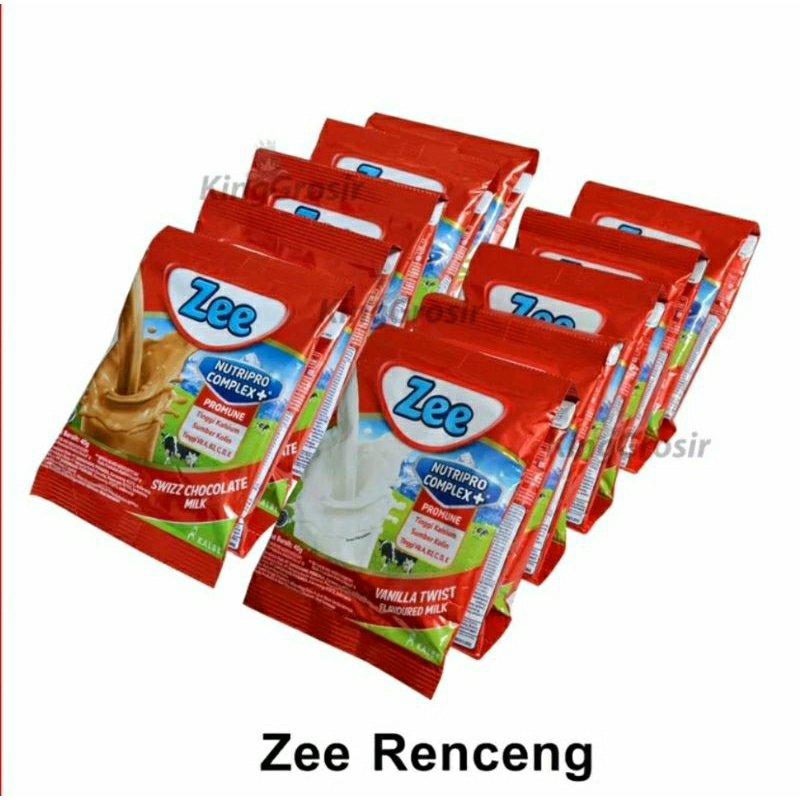 Jual SUSU ZEE RENCENG kemasan baru | Shopee Indonesia