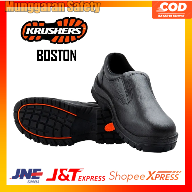 Jual Sepatu Safety Krushers Boston Safety Shoes Krushers Boston
