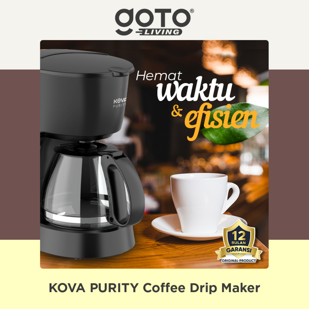 Jual Kova Purity Mesin Pembuat Kopi Teh Coffee Drip Maker Elektrik ...