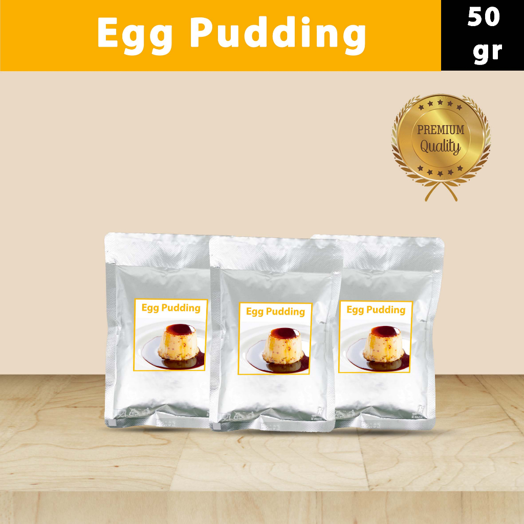 Jual Bubuk Puding Egg Instant Pudding Mix Powder Sachet | Shopee Indonesia