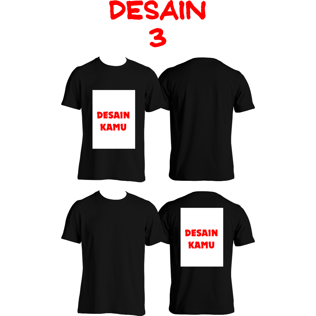 Jual Kaos Custom Sablon Dtf Lengan Pendek Desain Suka Suka Bahan Kain Cotton Combad Premium 24s 5290