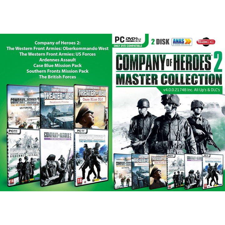 Jual COMPANY OF HEROES 2 Master Collection/COH2/COH 2 PC Full Version ...