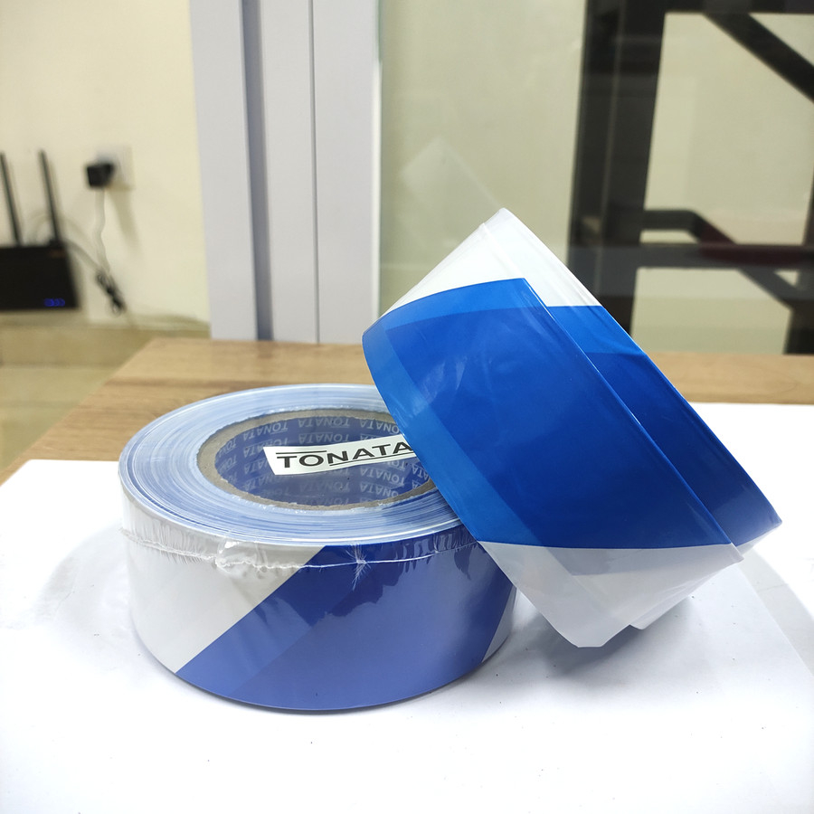 Jual Tonata Police Line Biru Putih Garis Polisi 2 Inch x 300M | Shopee ...