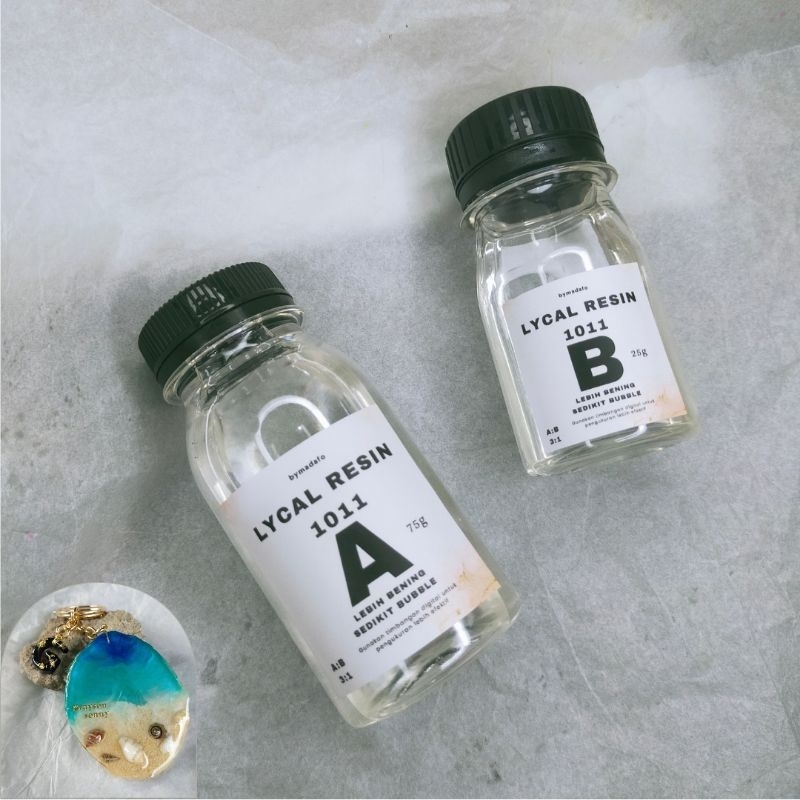 Jual Resin Bening Lycal 1011 100g Keras Resin Bening Resin Clear ...