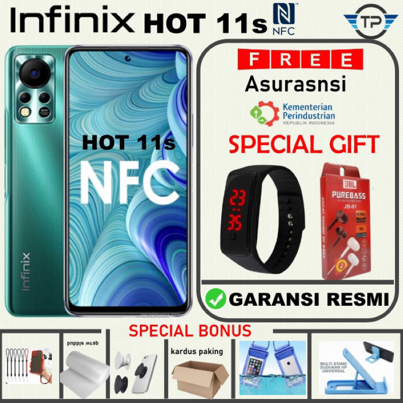 infinix hot 11s nfc shopee