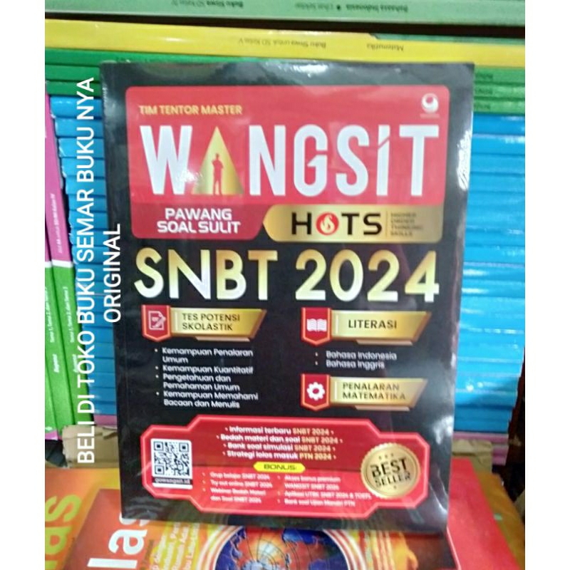 Jual BUKU WANGSIT SNBT HOTS PAWANG SOAL SULIT Shopee Indonesia