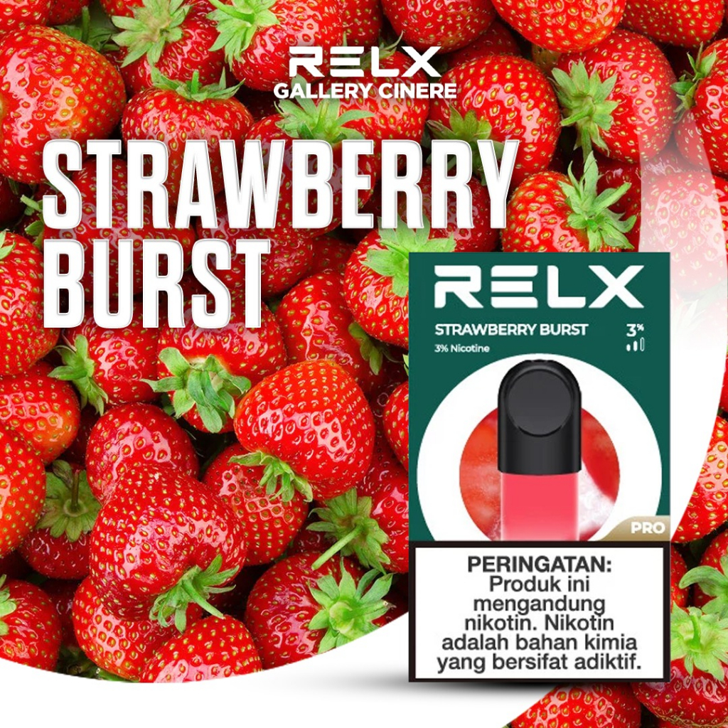 Jual Relx Pod Pro Strawberry Burst / Stroberi | Shopee Indonesia