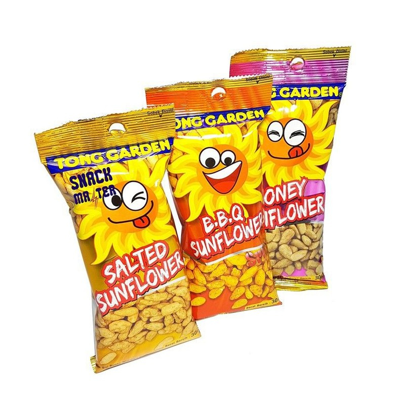 Jual Klf Tong Garden Salted Honey Bbq Sunflower Seeds Kwaci