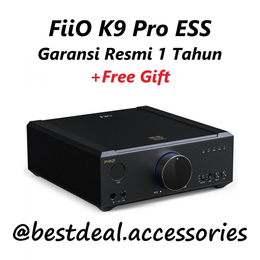 Jual Fiio K9 Pro ESS 9038 Pro Flagship Desktop DAC and Amplifier ...